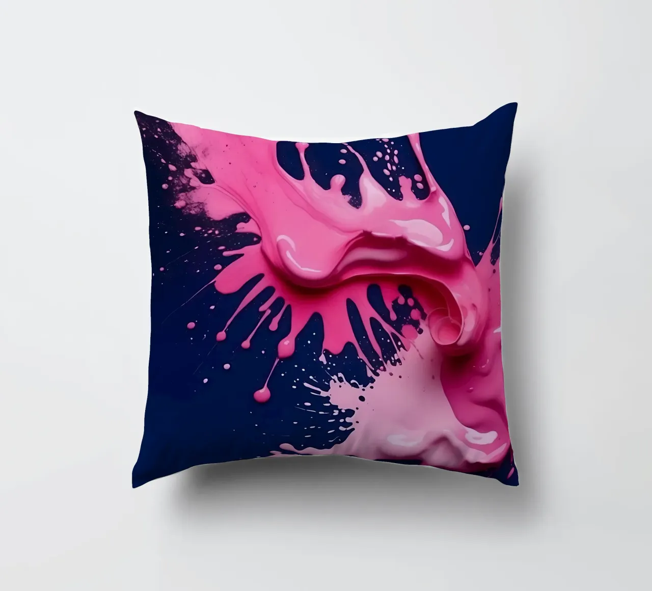 Schizzi di colore_5 cuscino da Pink- und LoveArt by LK