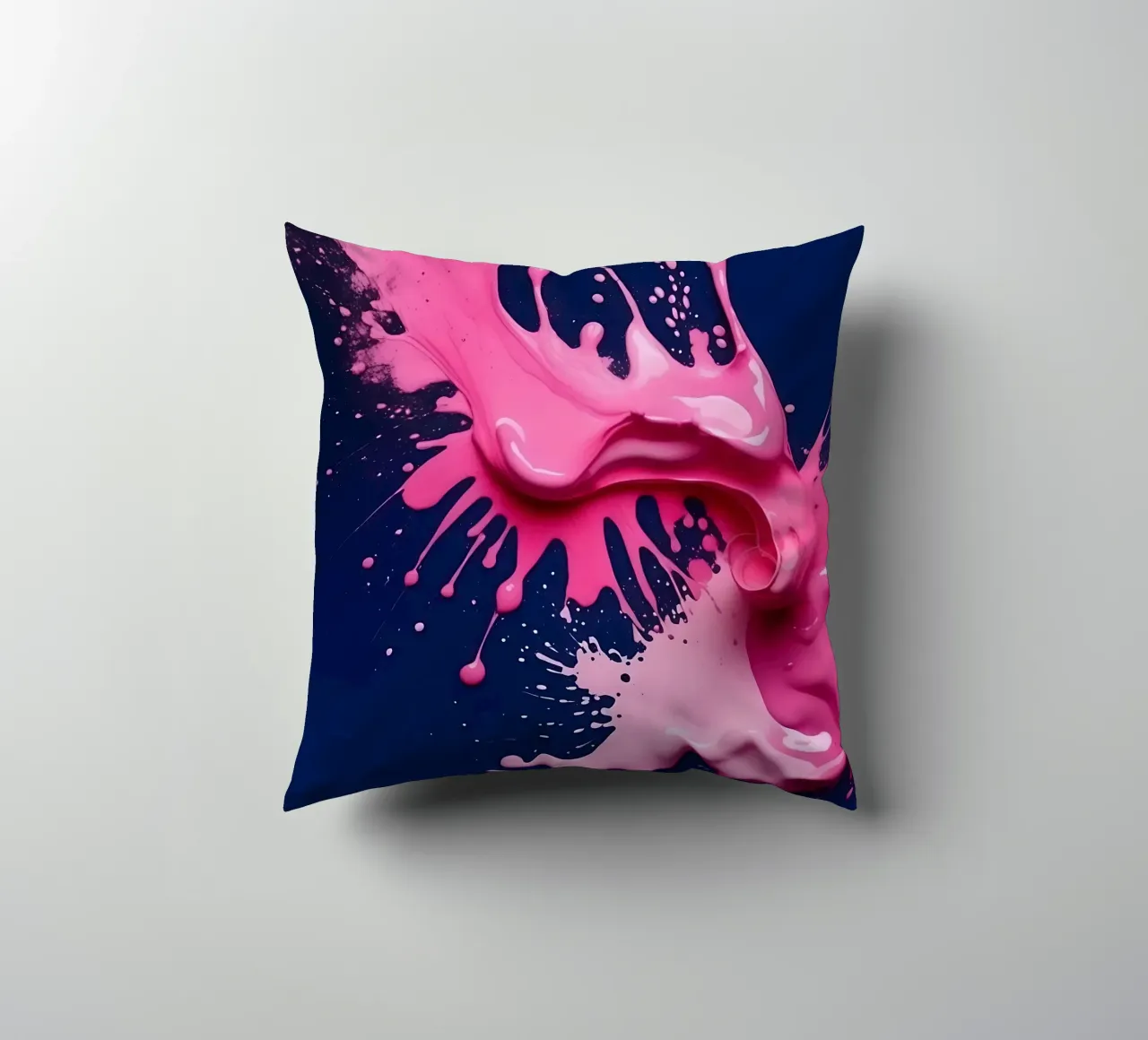 Schizzi di colore_5 cuscino da Pink- und LoveArt by LK