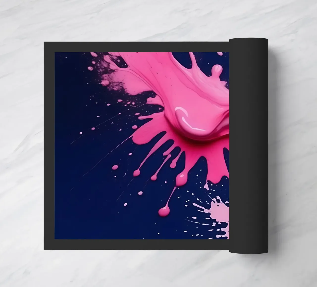 Schizzi di colore_5 zerbino da Pink- und LoveArt by LK