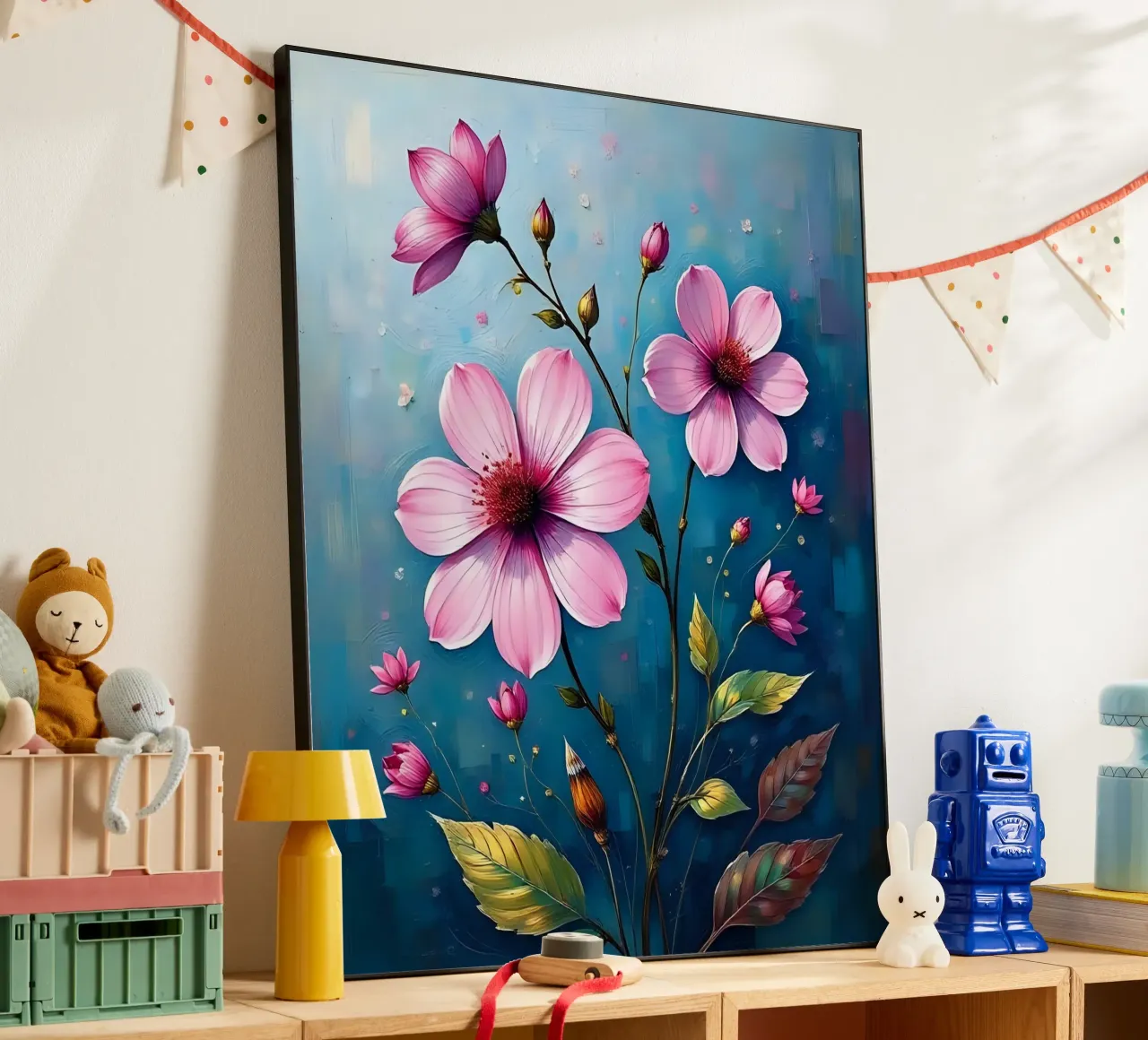 Blumen_1 alluminio dibond da Pink- und LoveArt by LK