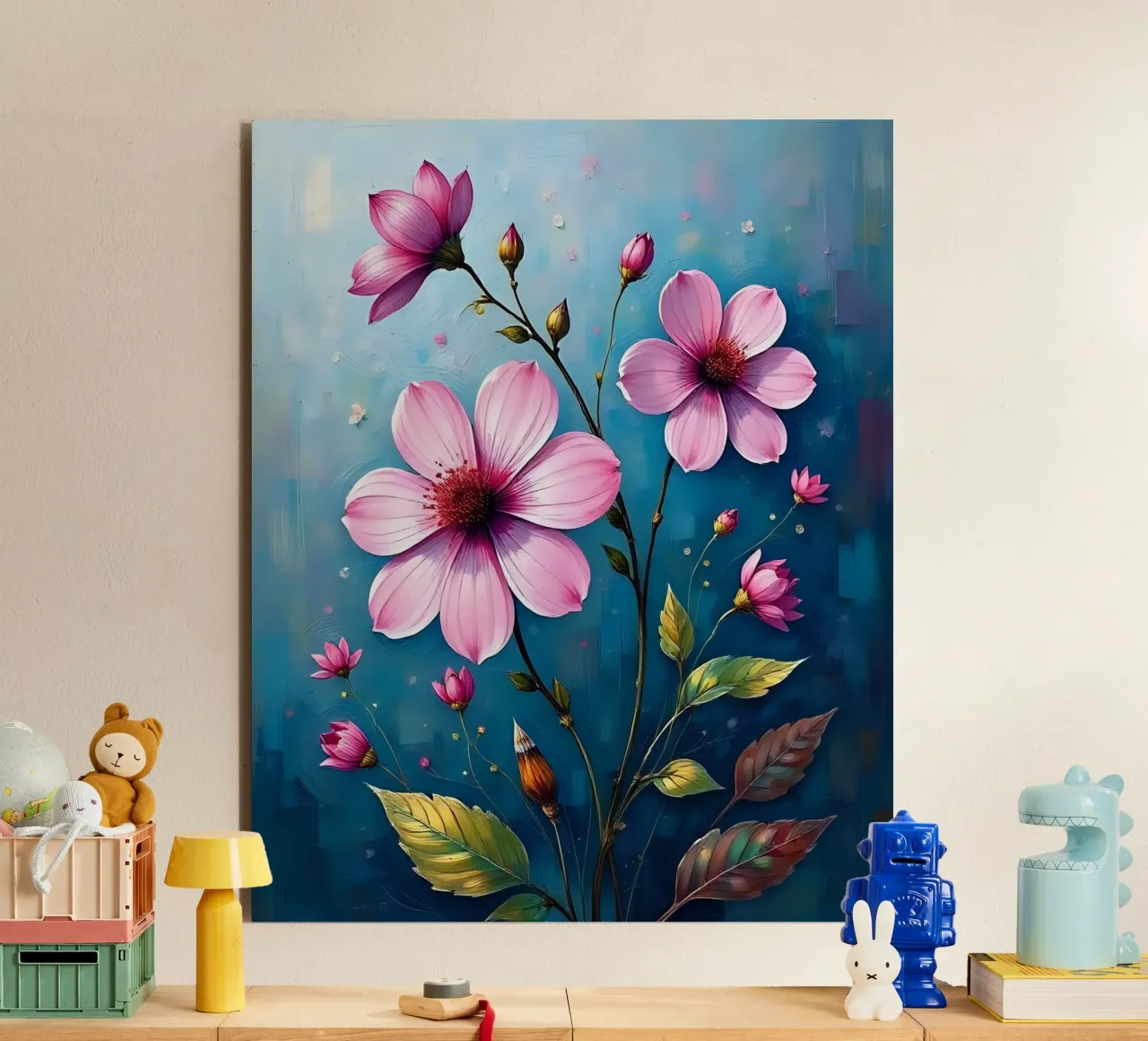 Blumen_1 alluminio dibond da Pink- und LoveArt by LK