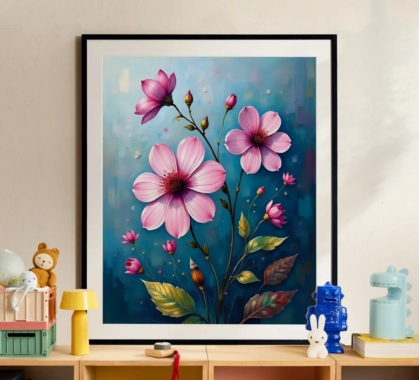 Blumen_1 poster da Pink- und LoveArt by LK