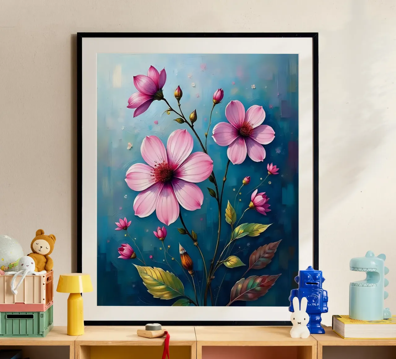 Blumen_1 poster da Pink- und LoveArt by LK