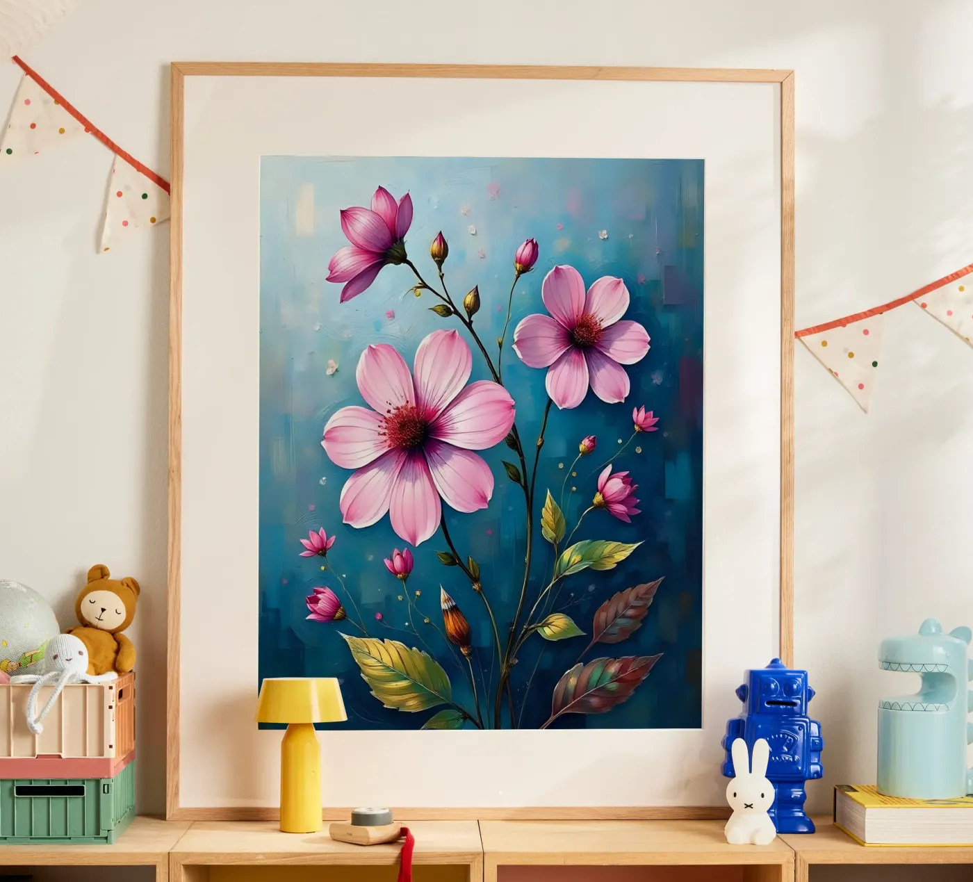 Blumen_1 poster da Pink- und LoveArt by LK