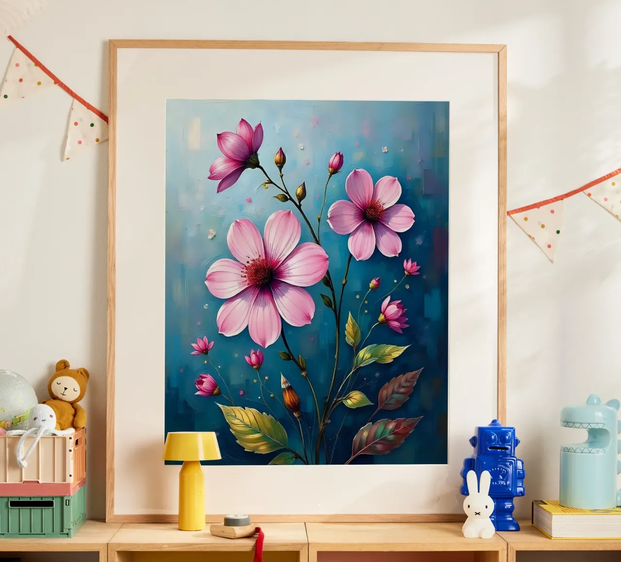 Blumen_1 poster da Pink- und LoveArt by LK