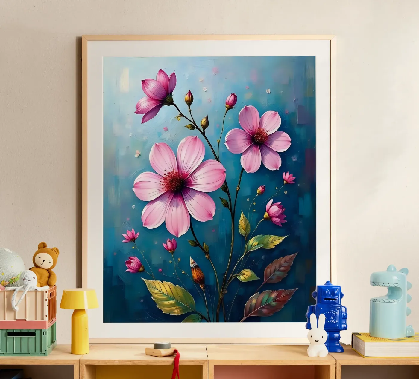 Blumen_1 poster da Pink- und LoveArt by LK