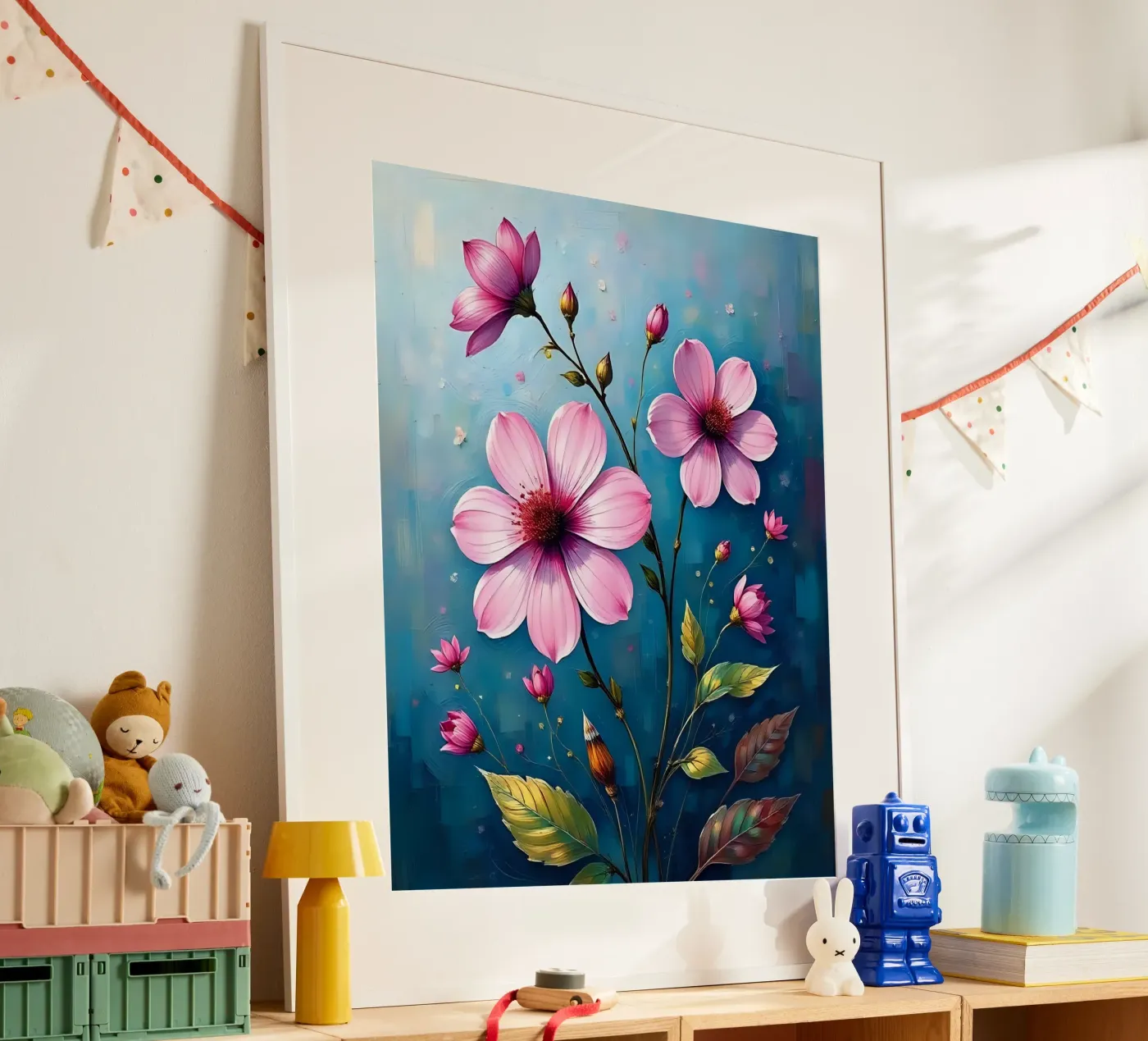 Blumen_1 poster da Pink- und LoveArt by LK