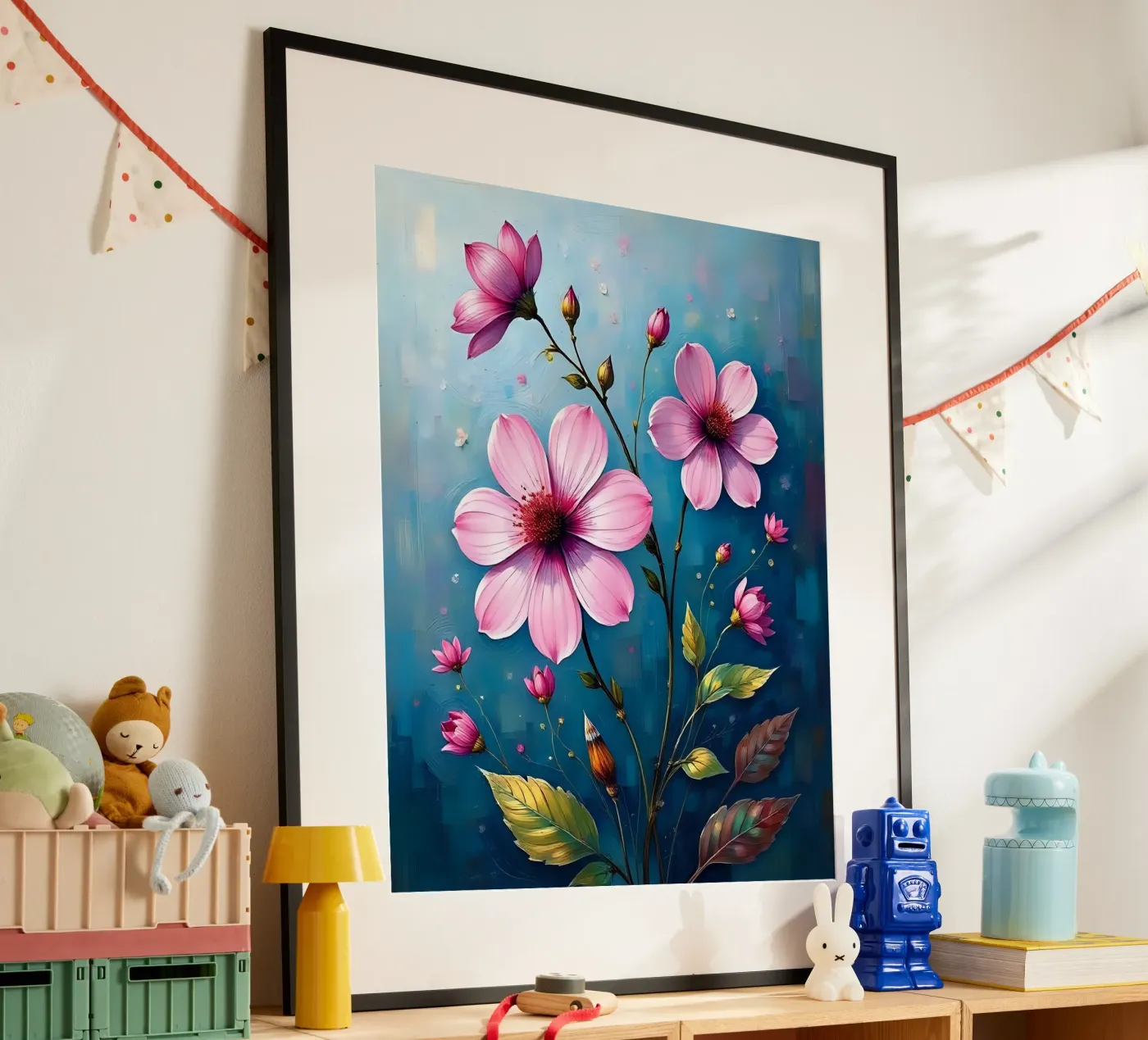 Blumen_1 poster da Pink- und LoveArt by LK