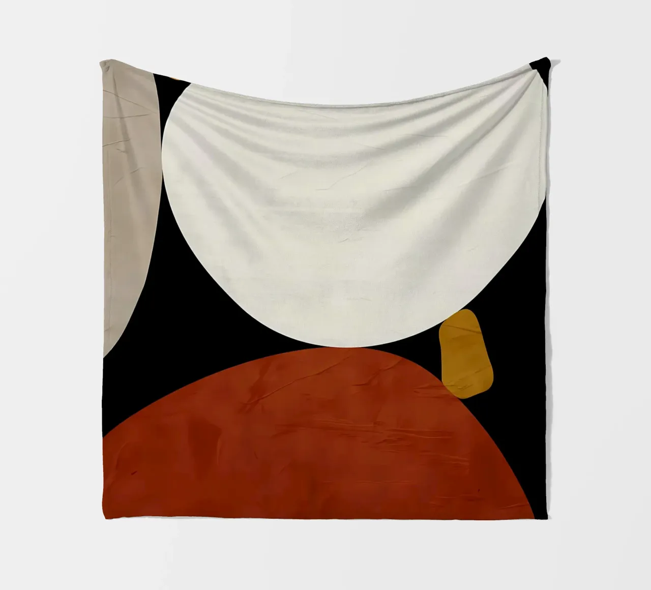 FORME ORGANICHE ASTRATTE coperta in pile da Aiden Garcia