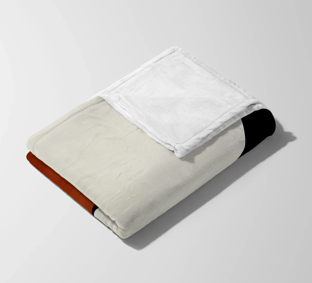 FORME ORGANICHE ASTRATTE coperta in pile da Aiden Garcia
