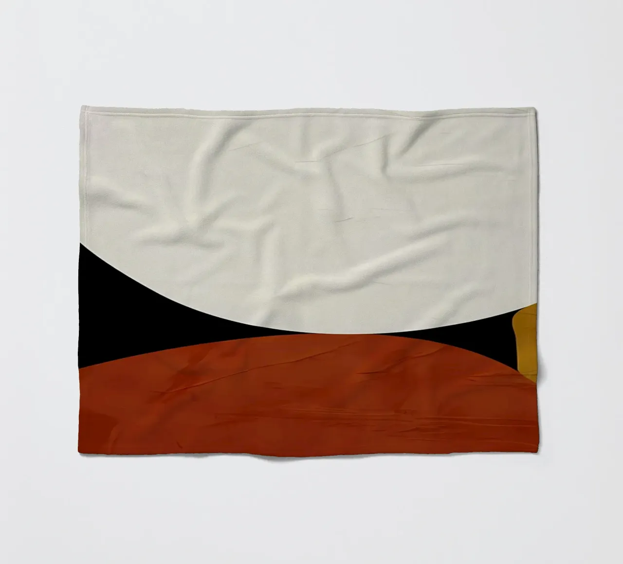 FORME ORGANICHE ASTRATTE coperta in pile da Aiden Garcia
