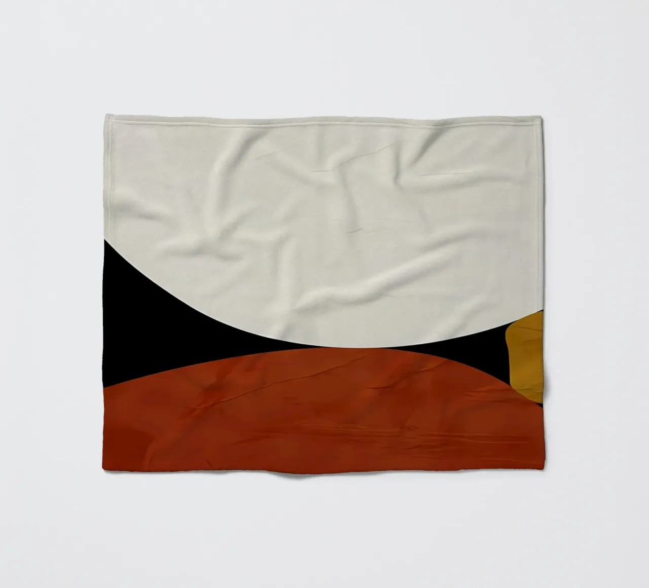 FORME ORGANICHE ASTRATTE coperta in pile da Aiden Garcia