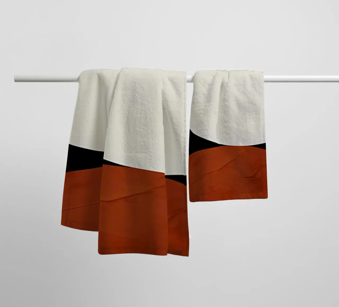 FORME ORGANICHE ASTRATTE asciugamano da bagno da Aiden Garcia