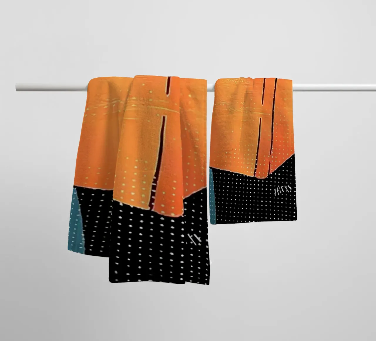 Cat Read Booksr towel by Bartosz Powalka