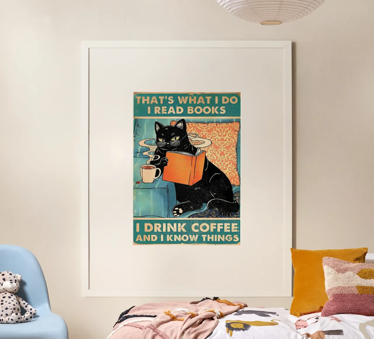 Cat Read Booksr hahnemühle by Bartosz Powalka