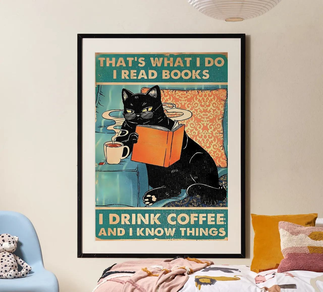 Cat Read Booksr hahnemühle by Bartosz Powalka