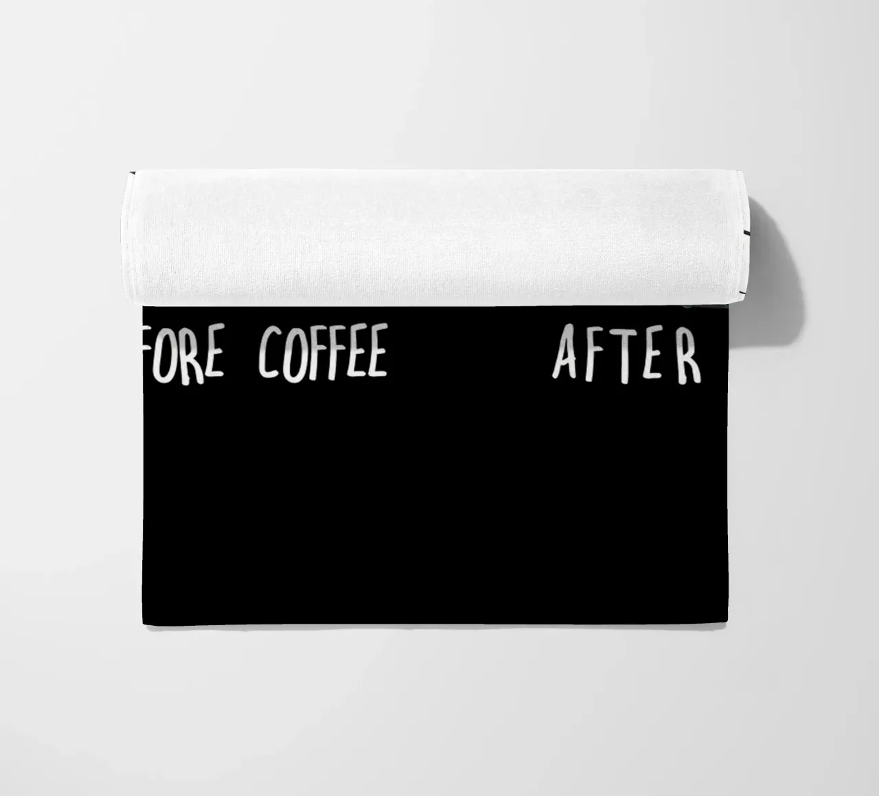 Prima del caffè Dopo il caffè telo mare da Bartosz Powalka