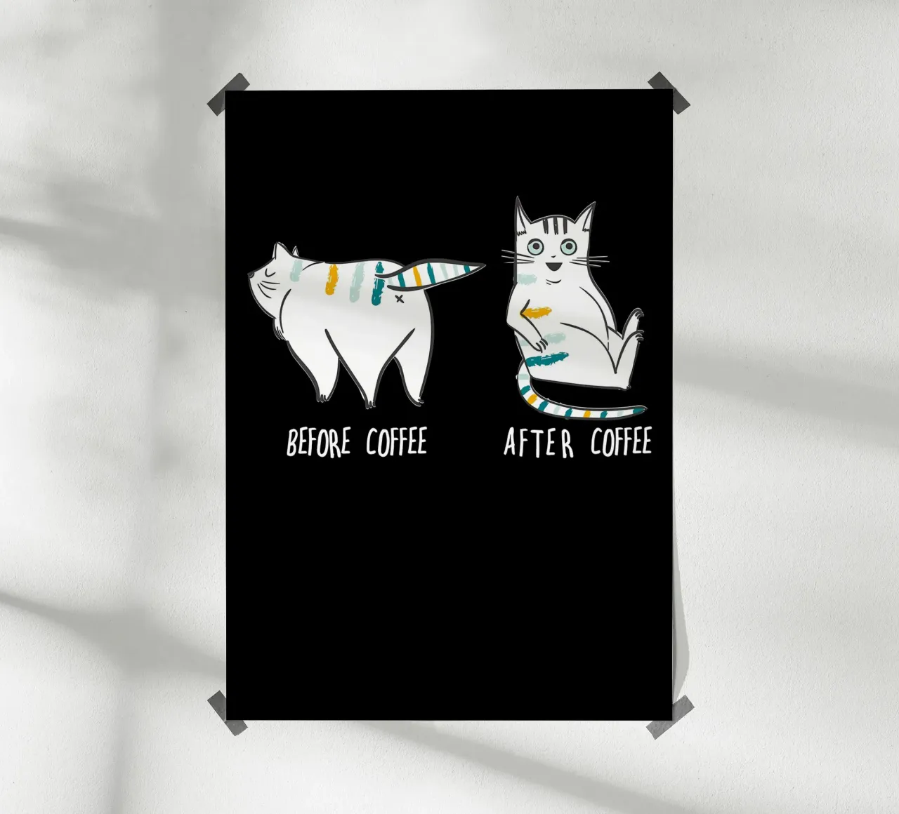 Prima del caffè Dopo il caffè carta hahnemühle da Bartosz Powalka