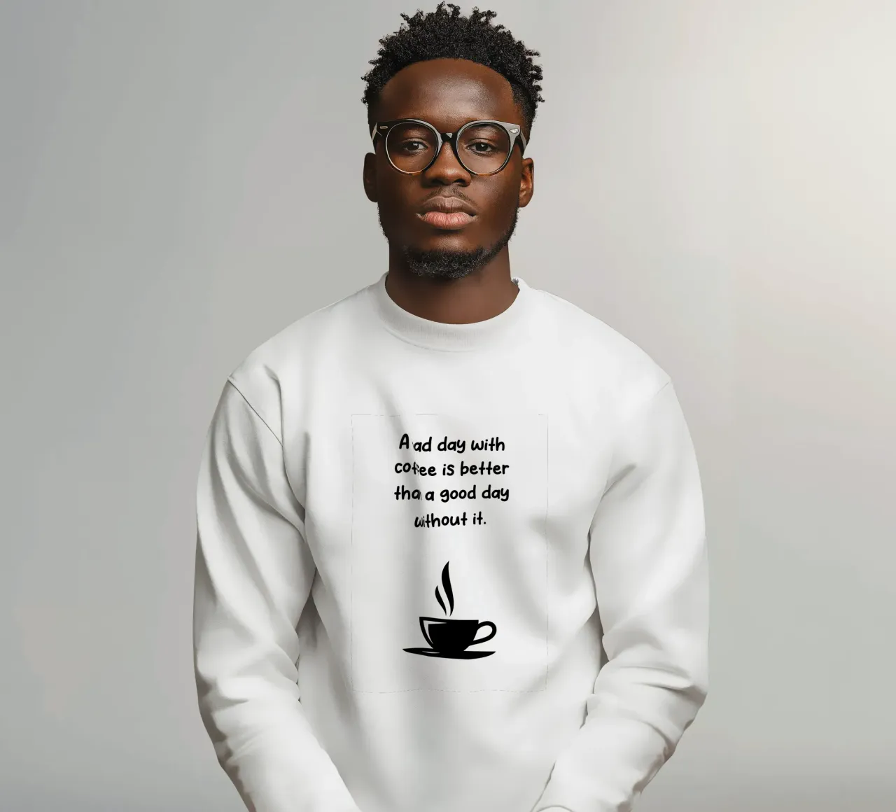 citazioni sul caffè felpa da Bartosz Powalka