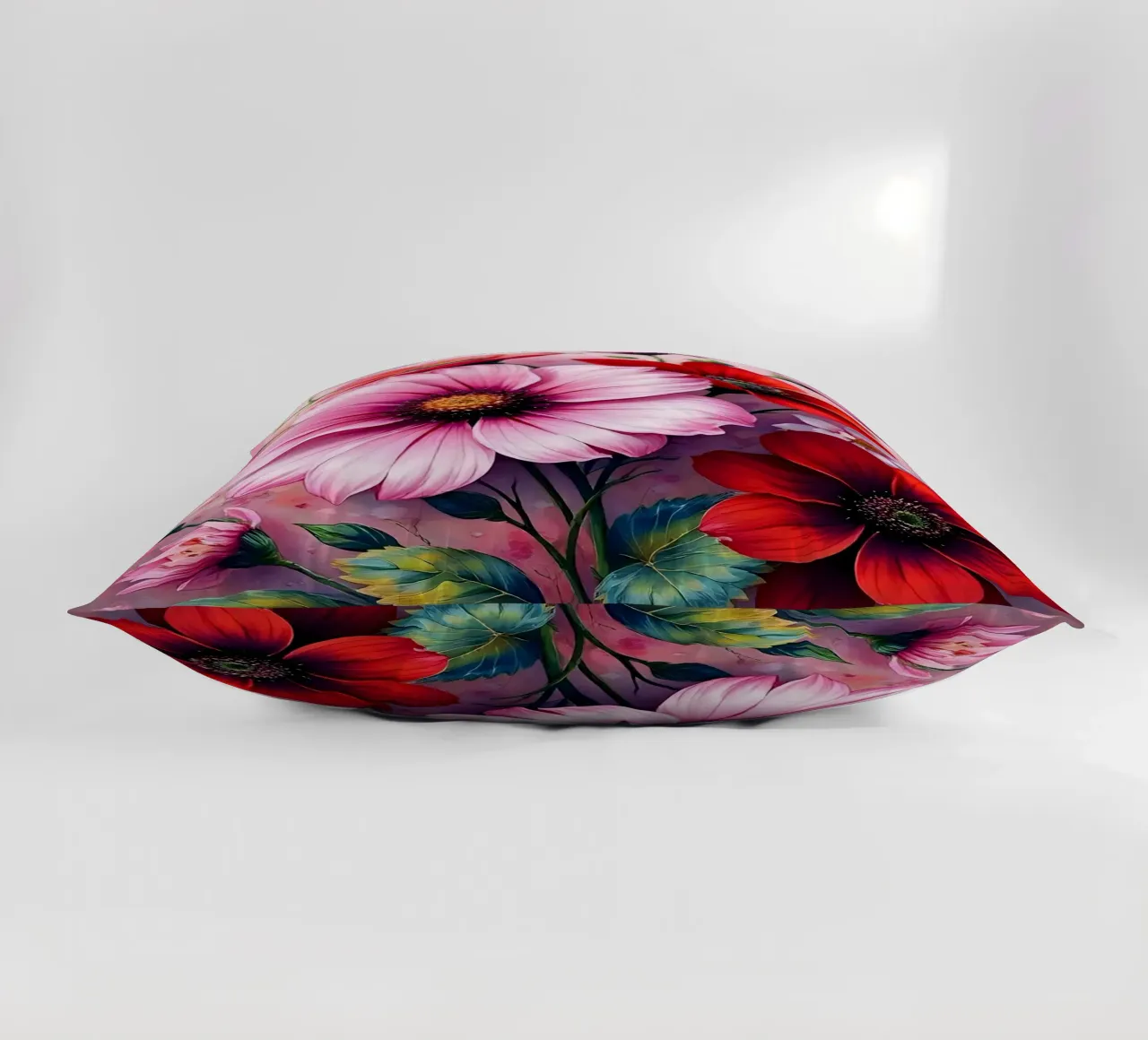 Blumen_3 cuscino da Pink- und LoveArt by LK
