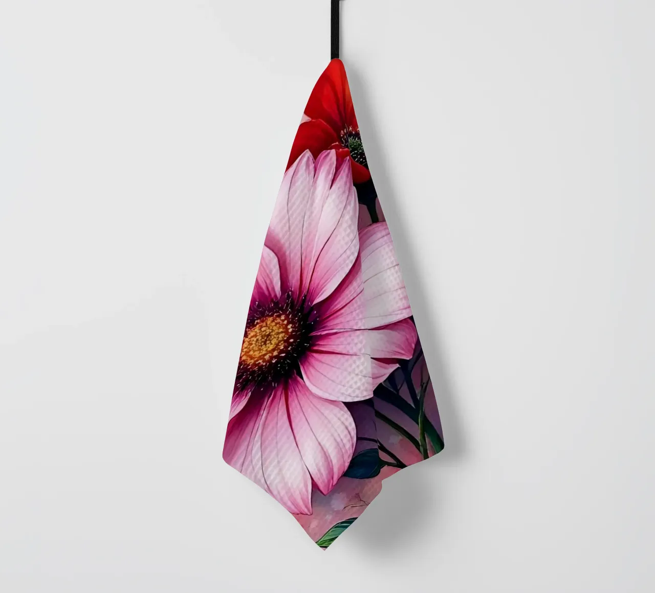 Blumen_3 canovaccio da cucina da Pink- und LoveArt by LK