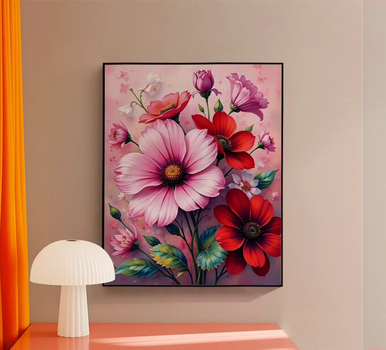 Blumen_3 plexiglass da Pink- und LoveArt by LK