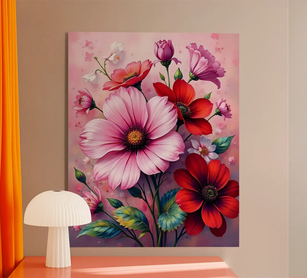 Blumen_3 plexiglass da Pink- und LoveArt by LK