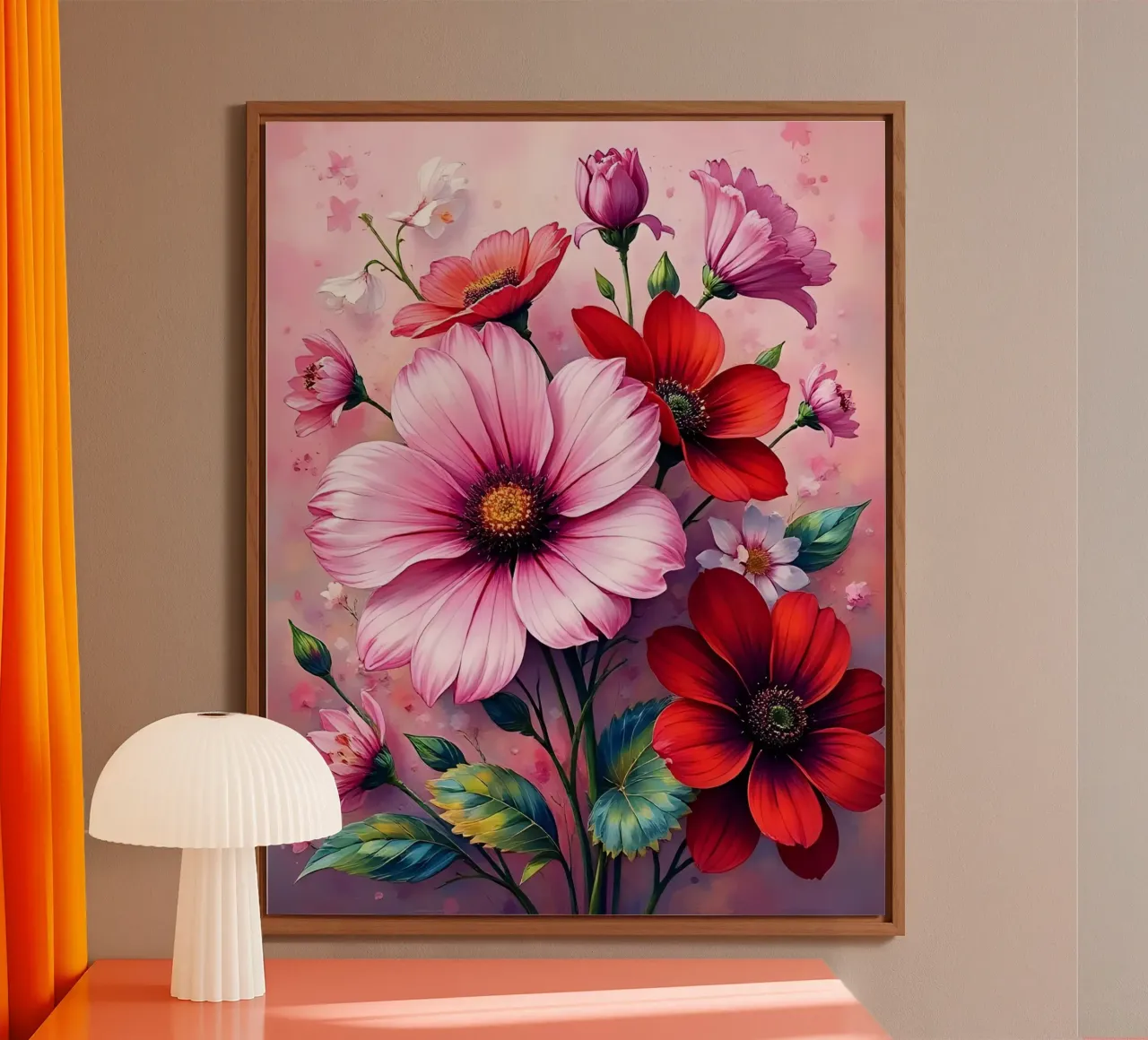 Blumen_3 alluminio dibond da Pink- und LoveArt by LK