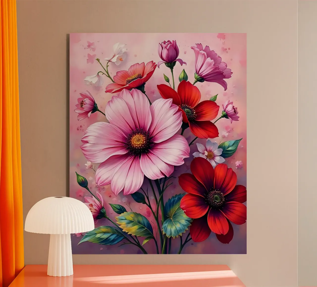 Blumen_3 alluminio dibond da Pink- und LoveArt by LK