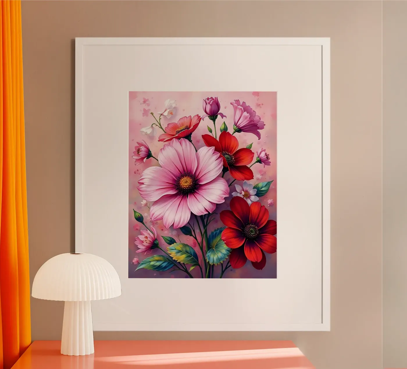 Blumen_3 poster da Pink- und LoveArt by LK