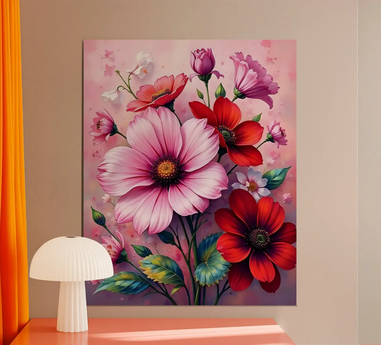 Blumen_3 poster da Pink- und LoveArt by LK