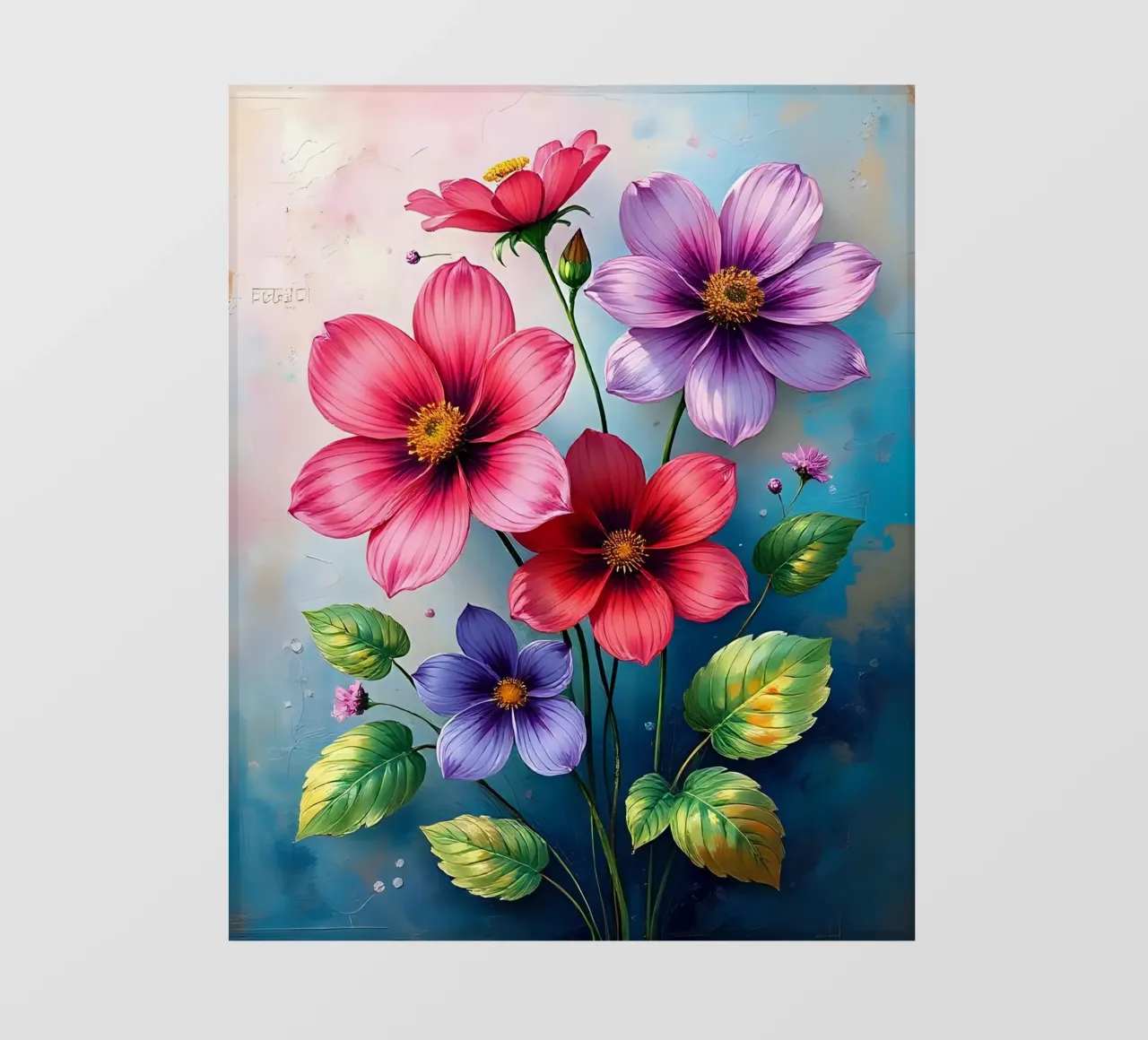 Blumen_4 pellicola backlit da Pink- und LoveArt by LK