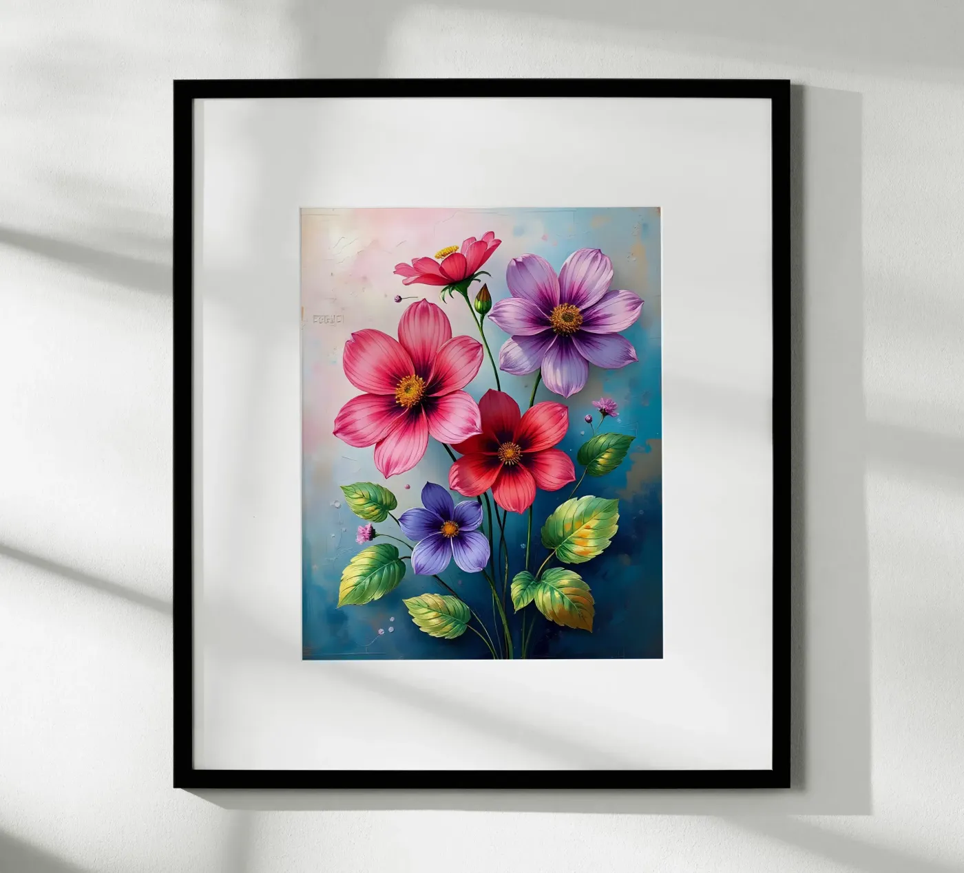 Blumen_4 Poster von Pink- und LoveArt by LK