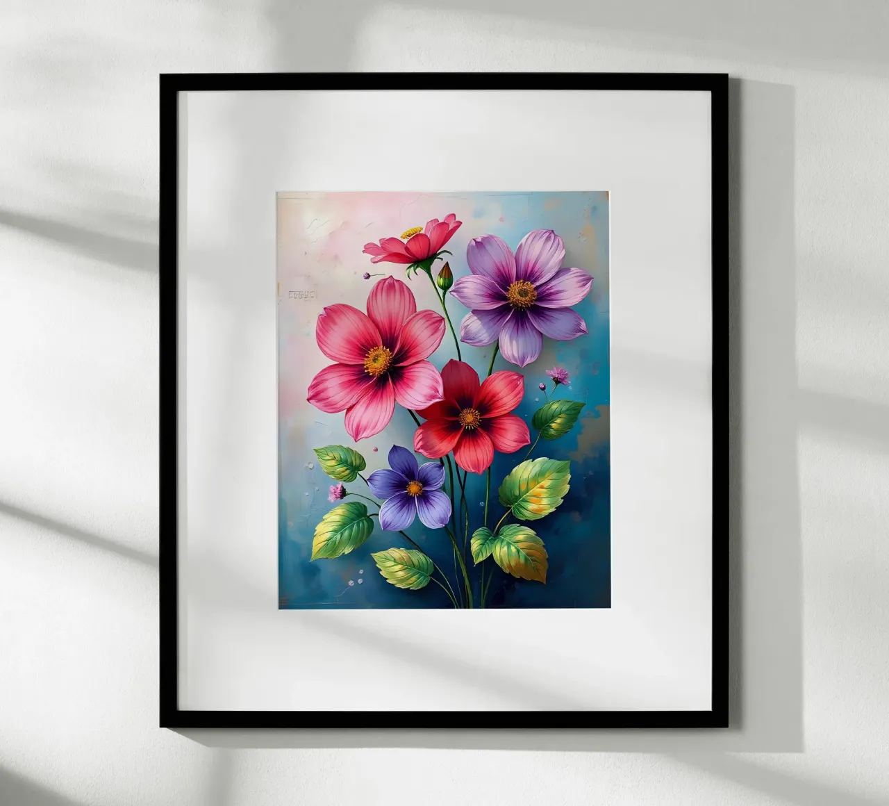 Blumen_4 poster da Pink- und LoveArt by LK