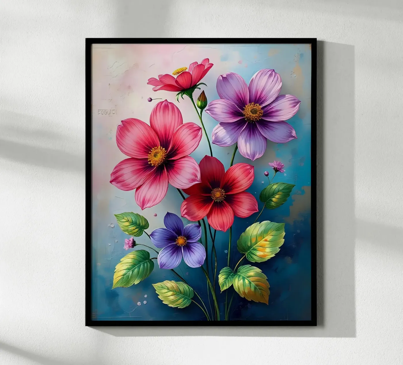 Blumen_4 Poster von Pink- und LoveArt by LK