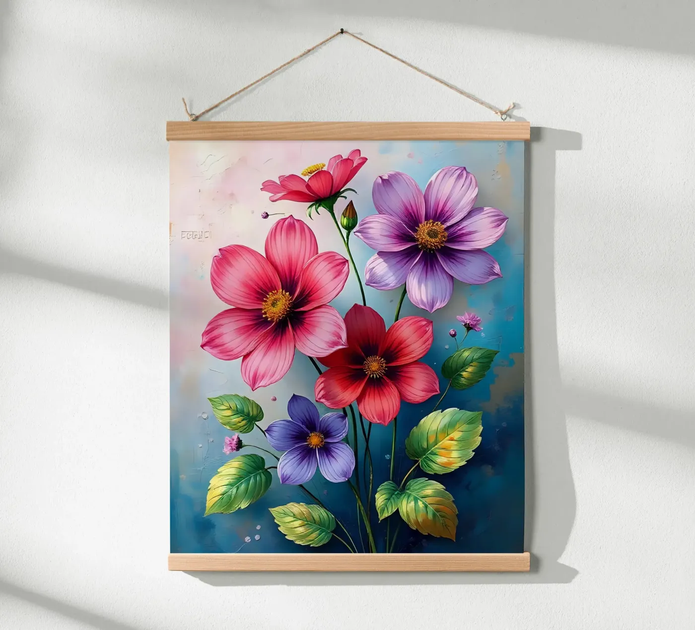 Blumen_4 Poster von Pink- und LoveArt by LK