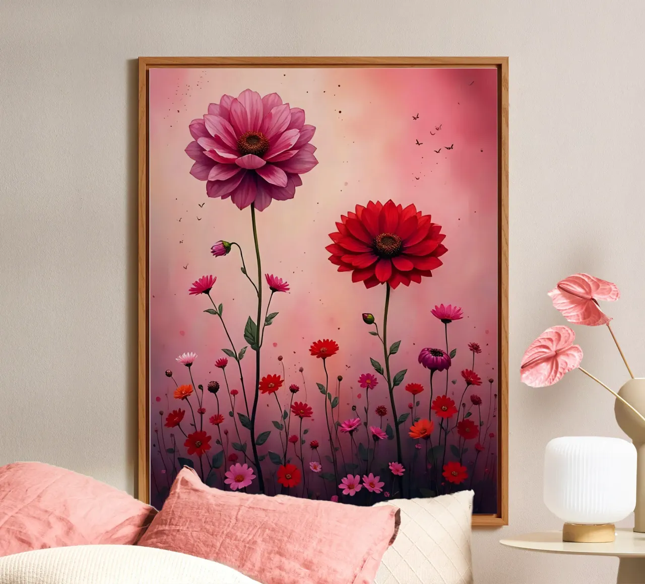 Blumen_5 alluminio dibond da Pink- und LoveArt by LK