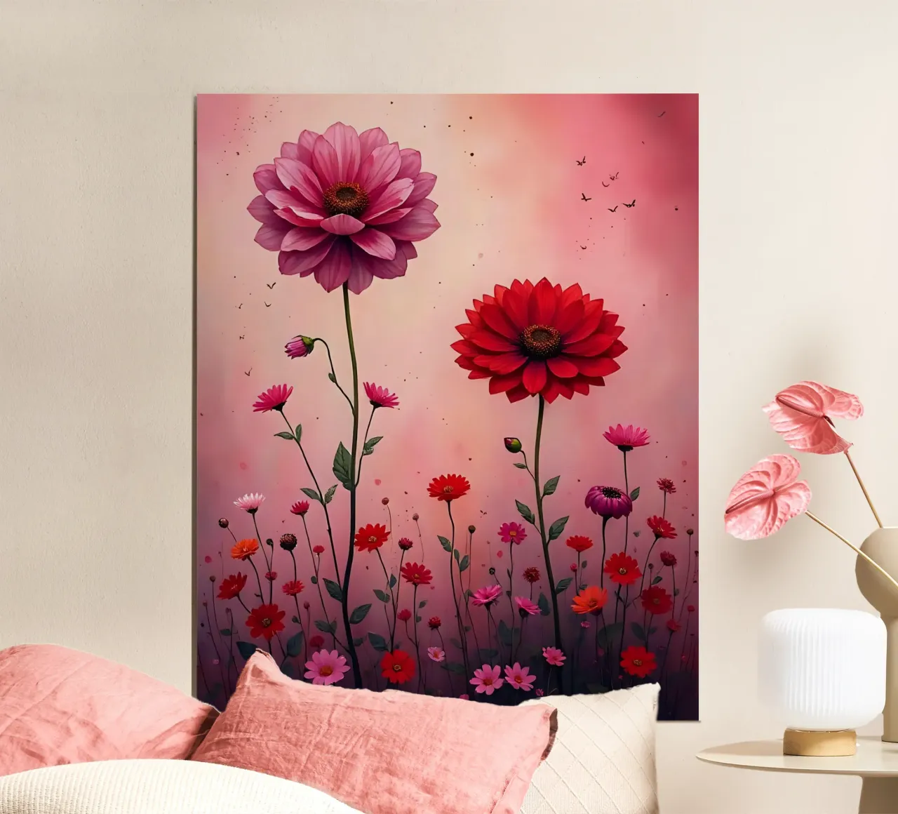 Blumen_5 poster da Pink- und LoveArt by LK