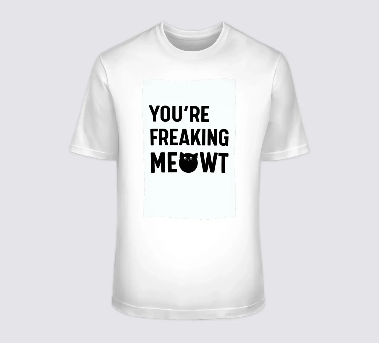 Cat Meowt t-shirt da Doozal