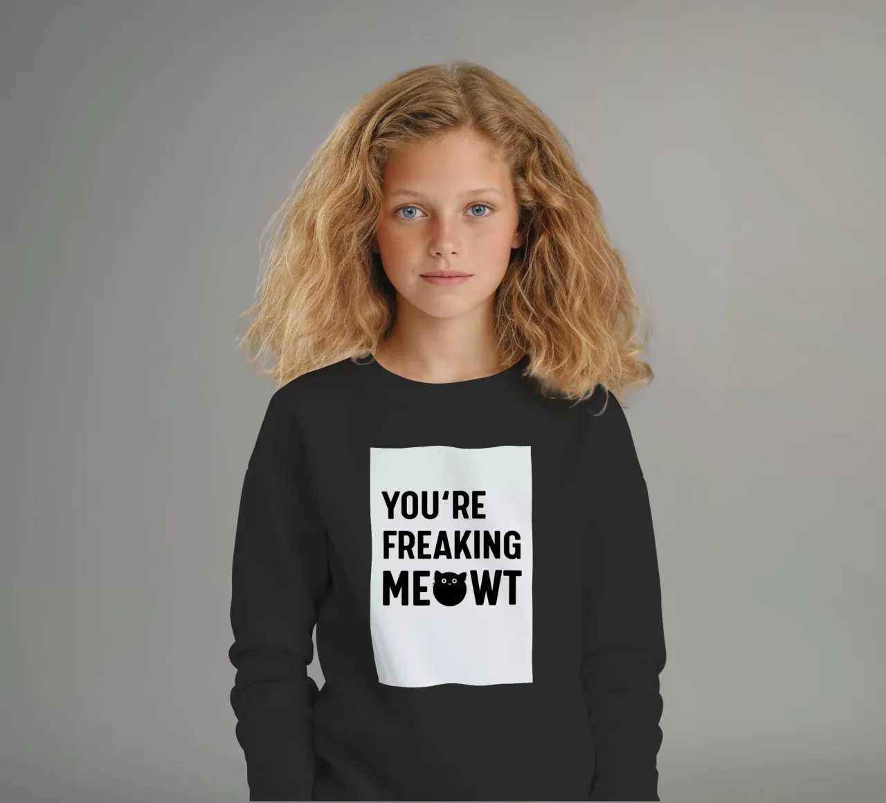 Cat Meowt felpa bambino da Doozal