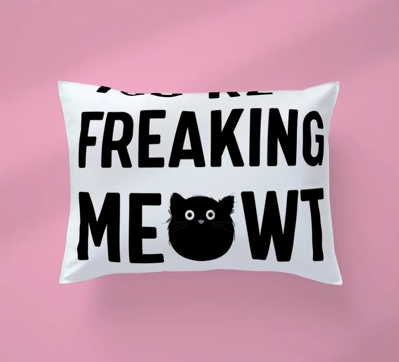 Cat Meowt cuscino da Doozal