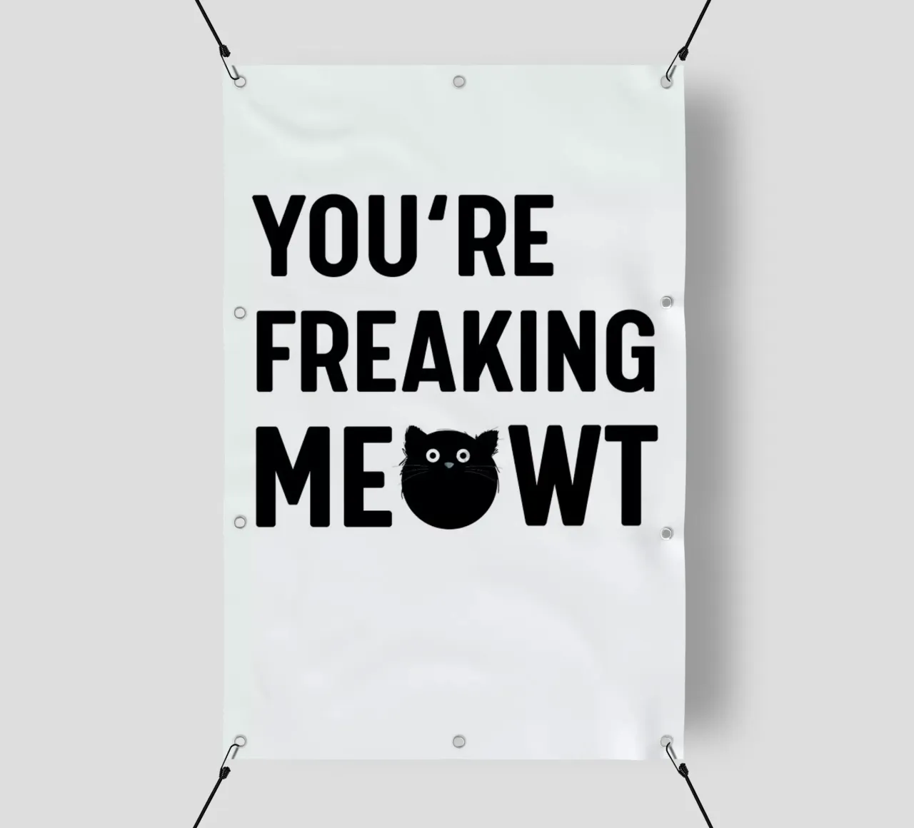 Cat Meowt telo in pvc da Doozal