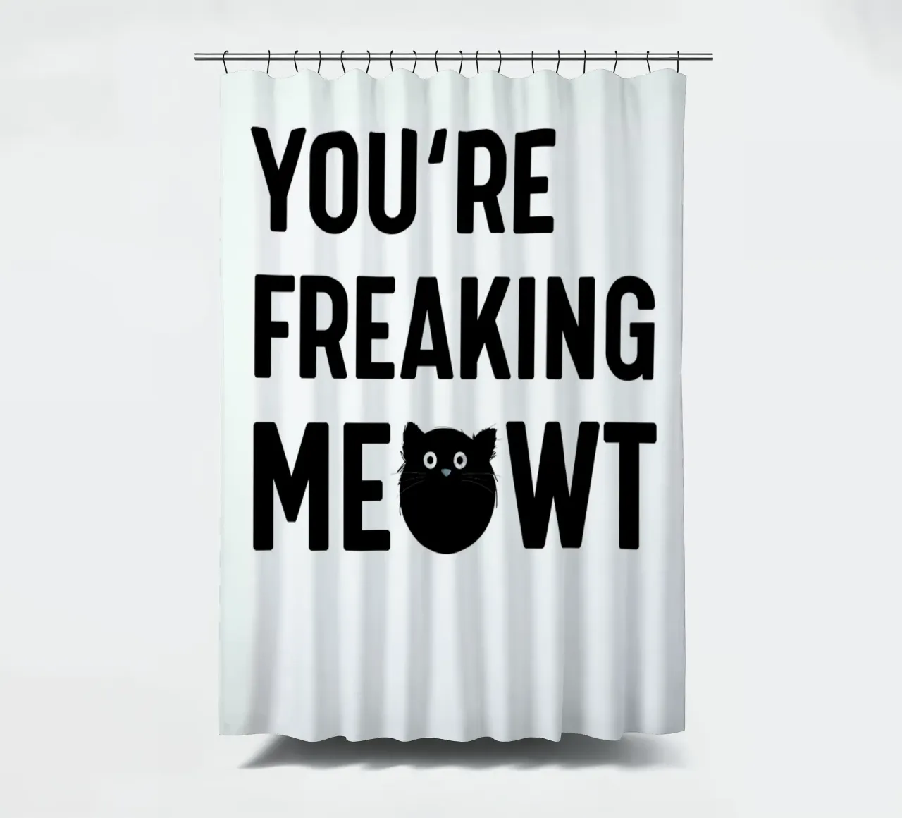 Cat Meowt tenda da doccia da Doozal