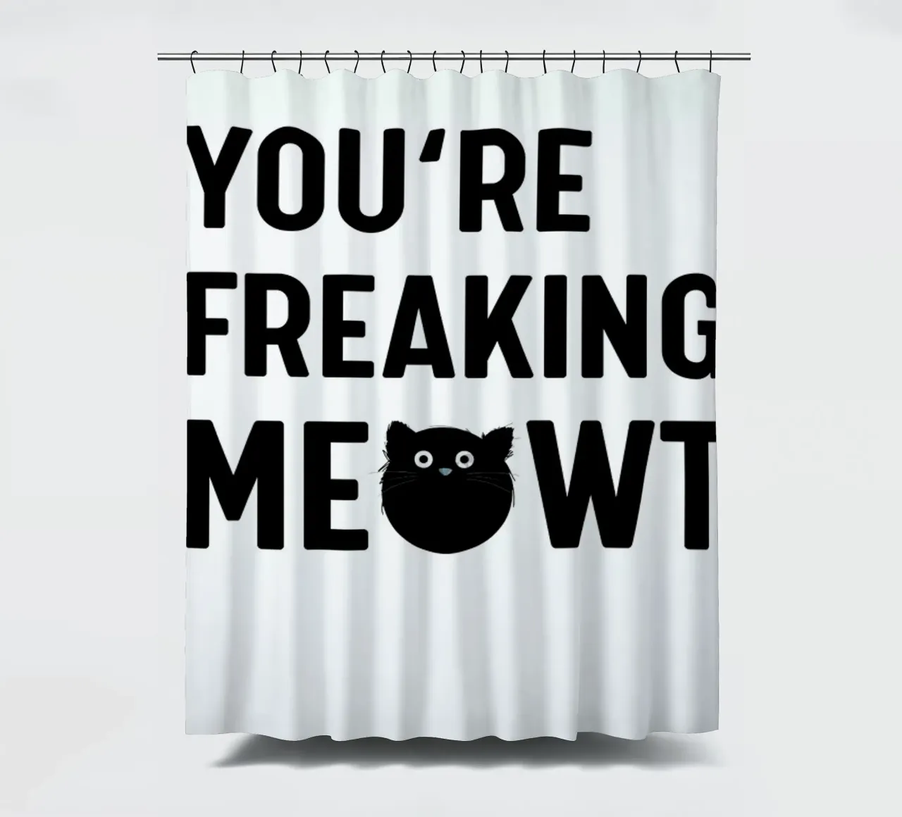 Cat Meowt tenda da doccia da Doozal