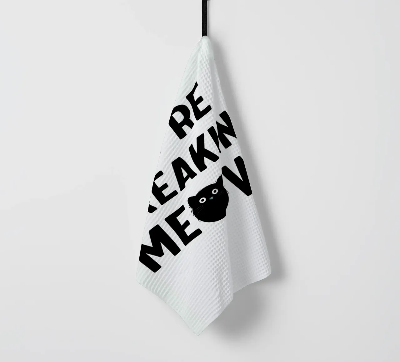 Cat Meowt canovaccio da cucina da Doozal