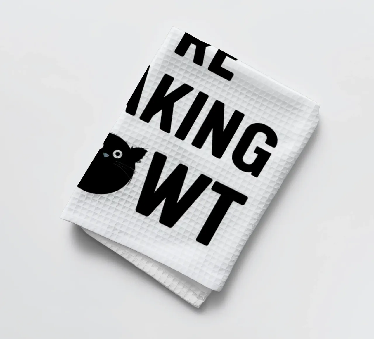 Cat Meowt canovaccio da cucina da Doozal