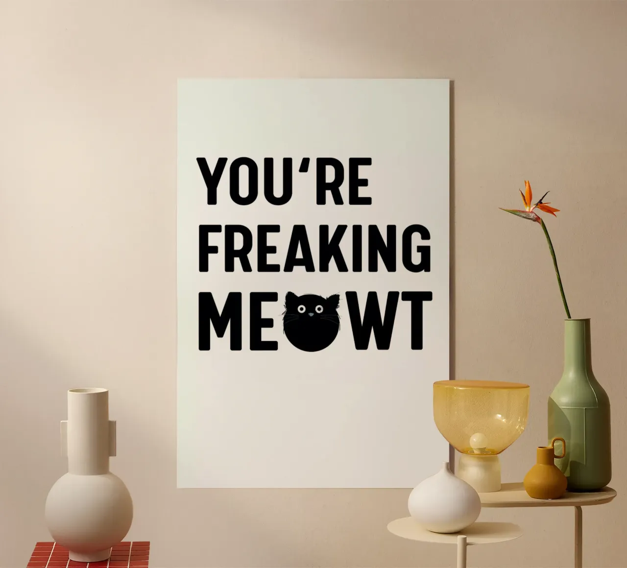 Cat Meowt plexiglass da Doozal