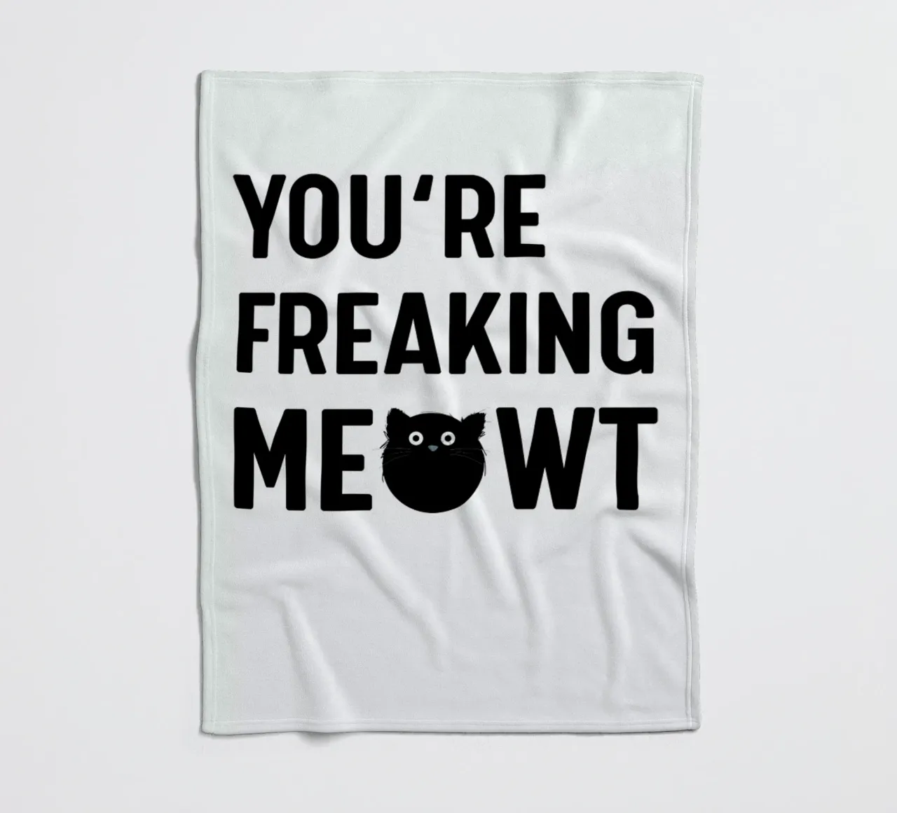 Cat Meowt coperta in pile da Doozal