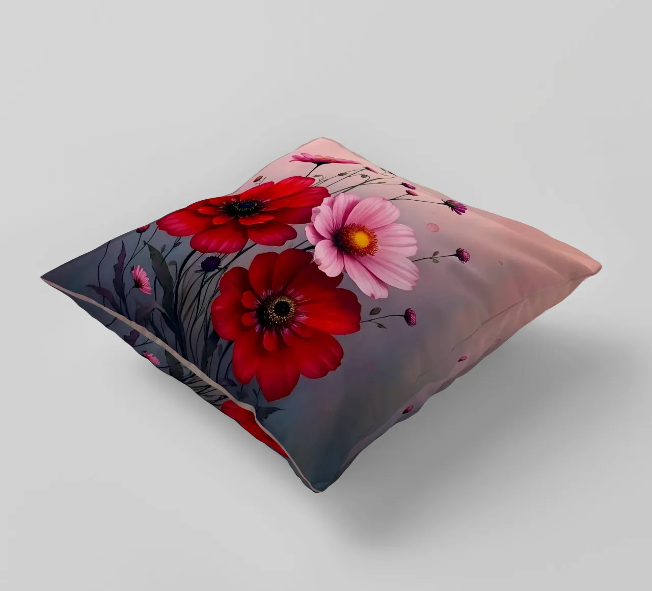 Blumen_6 cuscino da Pink- und LoveArt by LK