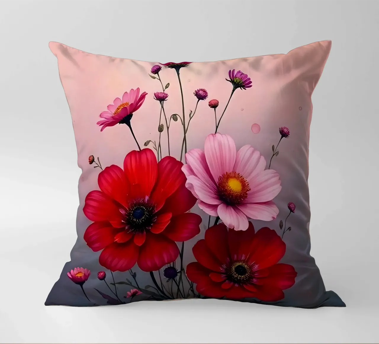 Blumen_6 cuscino da Pink- und LoveArt by LK